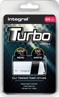 Integral Turbo USB 3.0 stick, 64 GB