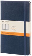 Moleskine notitieboek, ft 13 x 21 cm, gelijnd, harde cover, 240 blad, saffier