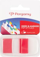 Pergamy index ft 43 x 25 mm, rood