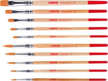 Talens Art Creation aquarelpenselen polyester assorti, set van 10 penselen