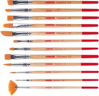 Talens Art Creation aquarelpenselen polyester assorti, set van 12 penselen