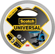 Scotch ducttape Universal, ft 48 mm x 25 m, zilver