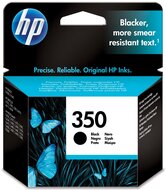 HP inktcartridge 350, 200 pagina&#039;s, OEM CB335EE, zwart