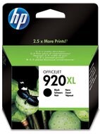 HP inktcartridge 920XL, 1.200 pagina&#039;s, OEM CD975AE, zwart