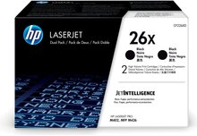 HP toner 26X, 9 000 pagina&#039;s, OEM CF226XD, zwart, duopack