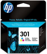 HP inktcartridge 301, 165 pagina&#039;s, OEM CH562EE, 3 kleuren