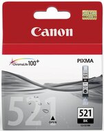 Canon inktcartridge CLI-521BK, 1.250 pagina&#039;s, OEM 2933B001, foto zwart