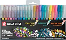 Sakura roller Gelly Roll Mix, etui van 24 stuks in geassorteerde kleuren