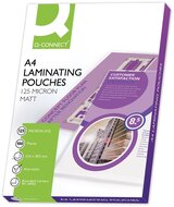 Q-CONNECT lamineeretui A4 2x 125 micron transparant 100 stuks