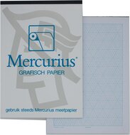 Mercurius isometrisch grafisch papier, 50 vel, ft A4