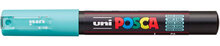 Uni POSCA paintmarker PC-1MC, 0,7 mm, zeegroen