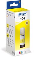 Epson inktfles 104, 7.500 pagina&#039;s, OEM C13T00P440, geel