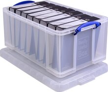 Really Useful Box opbergdoos 64 liter, transparant