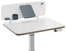 Leitz Ergo bureau ophangbord, met laptophouder, ft 80 x 25 cm