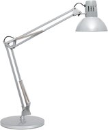 MAULstudy bureaulamp, op voet, zilver