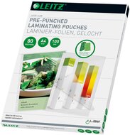 Leitz iLAM lamineerhoes ft A4, 160 micron (2 x 80 micron), geperforeerd, pak van 100 stuks