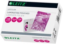 Leitz Eva lamineerhoes ft 65 x 95 mm, 250 micron (2 x 125 micron), pak van 100 stuks