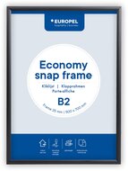 Europel Clicklijst Economy, lijst 25 mm, ft B2, zwart