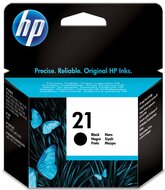 HP inktcartridge 21, 190 pagina&#039;s, OEM C9351AE, zwart