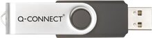 Q-CONNECT USB stick 2.0, zwart, 4 GB