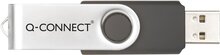 Q-CONNECT USB stick 2.0, zwart, 64 GB