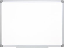 Q-CONNECT whiteboard, met aluminium frame, melamine, 1zijde wit, 1 zijde geruit, 60 x 90 cm