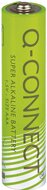 Q-CONNECT batterij, alkaline, AAA, blister van 4 stuks