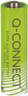Q-CONNECT batterij, alkaline, AA, blister van 4 stuks