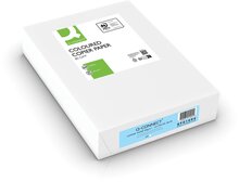 Q-CONNECT gekleurd kopieerpapier, A4, 80g, pak van 500 vel, lichtblauw