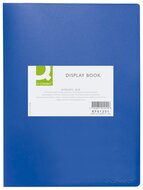 Q-CONNECT showalbum, A4, 20 tassen, blauw