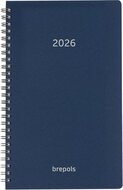 Brepols agenda Breform Polyprop 6-talig, blauw, 2026