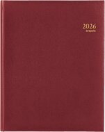 Brepols agenda Concorde Lima 6-talig, bordeaux, 2026