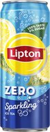 Lipton Ice Tea Zero frisdrank, sleek blik van 33 cl, pak van 24 stuks