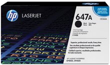 HP toner 647A, 8 500 pagina's, OEM CE260A, zwart