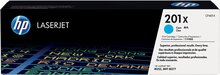 HP toner 201X, 2 300 pagina's, OEM CF401X, cyaan