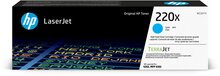 HP toner 220X, 5.500 pagina's, OEM W2201X, cyaan