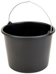 Emmer 12 liter, zwart Emmer 12 liter, zwart