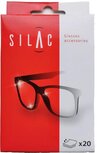 SILAC poetsdoekjes voor brillen, doosje van 20 stuks SILAC poetsdoekjes voor brillen, doosje van 20 stuks