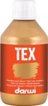 Darwi textielverf Tex, 250 ml, goud Darwi textielverf Tex, 250 ml, goud