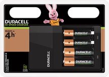 Duracell batterijlader Hi-Speed Value Charger, inclusief 2 AA en 2 AAA batterijen, op blister Duracell batterijlader Hi-Speed Value Charger, inclusief 2 AA en 2 AAA batterijen, op blister