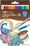 Artline Supreme brushpen, assorti, set van 12 stuks Artline Supreme brushpen, assorti, set van 12 stuks