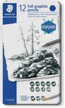 Staedtler grafietpotlood Mars Lumograph, metalen doos met 12 hardheden Staedtler grafietpotlood Mars Lumograph, metalen doos met 12 hardheden