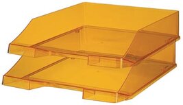 Han brievenbakje C4 transparant oranje Han brievenbakje C4 transparant oranje