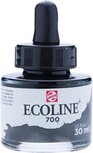 Talens Ecoline waterverf flacon van 30 ml, zwart Talens Ecoline waterverf flacon van 30 ml, zwart