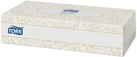 Tork tissues voor gezicht, 2-laags, 100 tissues per doosje Tork tissues voor gezicht, 2-laags, 100 tissues per doosje