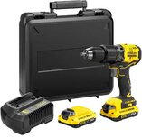 Stanley FatMax Brushless schroefklopboormachine in koffer, 18 V, 2 x 2.0 AH Stanley FatMax Brushless schroefklopboormachine in koffer, 18 V, 2 x 2.0 AH