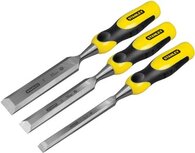 Stanley Dynagrip steekbeitelset, 3-delig, 12-18-25 mm Stanley Dynagrip steekbeitelset, 3-delig, 12-18-25 mm