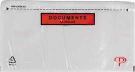 Pergamy documentmapje transparant, Ft DL: 225 x 115 mm, doos van 100 stuks Pergamy documentmapje transparant, Ft DL: 225 x 115 mm, doos van 100 stuks