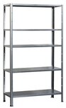 Avasco rek Clicker 85, ft 173 x 90 x 40 cm, 5 legborden, gegalvaniseerd Avasco rek Clicker 85, ft 173 x 90 x 40 cm, 5 legborden, gegalvaniseerd