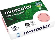 Clairefontaine Evercolor, gekleurd gerecycleerd papier, A4, 80 g, 500 vel, roze Clairefontaine Evercolor, gekleurd gerecycleerd papier, A4, 80 g, 500 vel, roze
